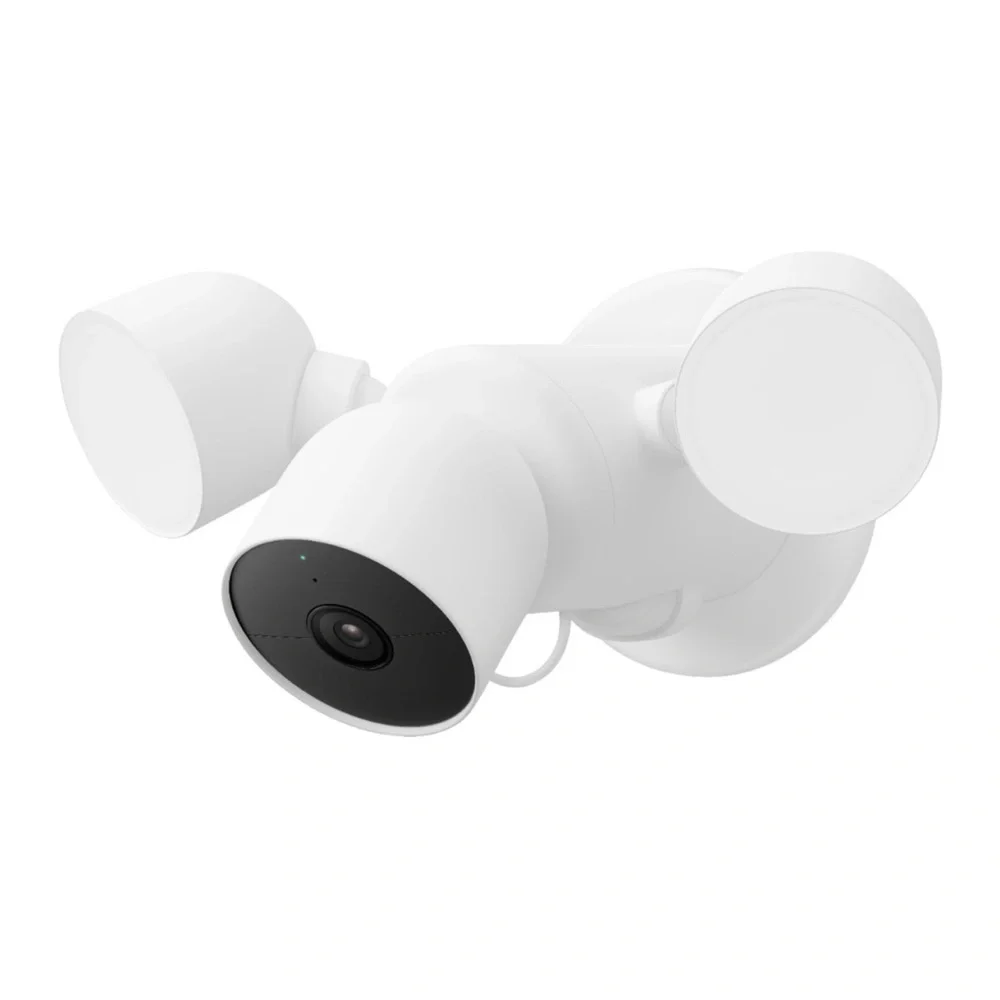NEW: Google - Nest Cam with Floodlight in Snow